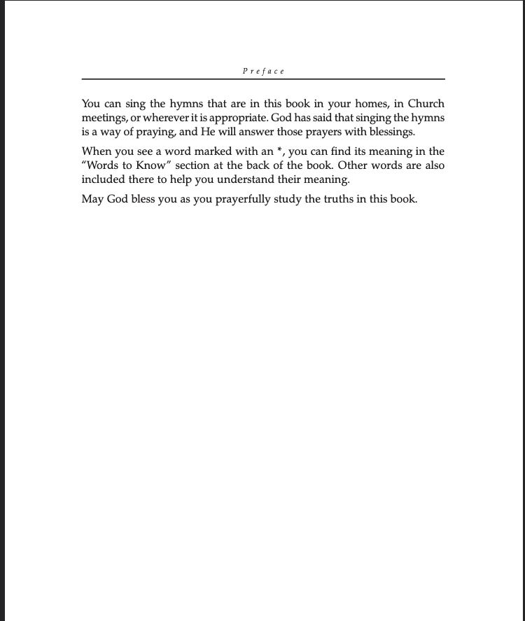 Preface, part 2, of Gospel Fundamentals